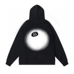 SUDADERA 8 BALL FADE NEGRO