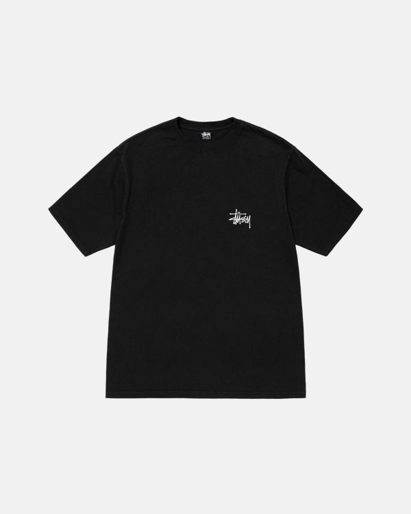 BASIC STÜSSY TEE TEÑIDO CON PIGMENTO