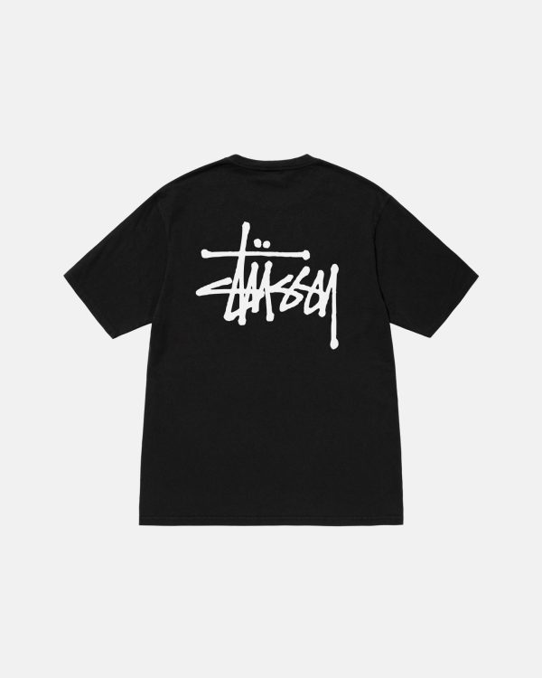 BASIC STÜSSY TEE TEÑIDO CON PIGMENTO