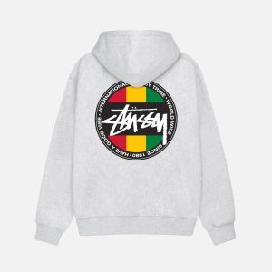 SUDADERA CON CAPUCHA CLÁSICA DE PUNTOS