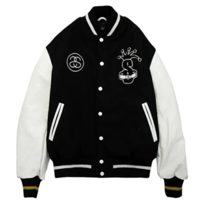 Chaqueta universitaria internacional Stussy Tribe