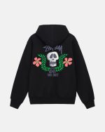 SUDADERA CON CAPUCHA Y ESCUDO DE CALAVERA