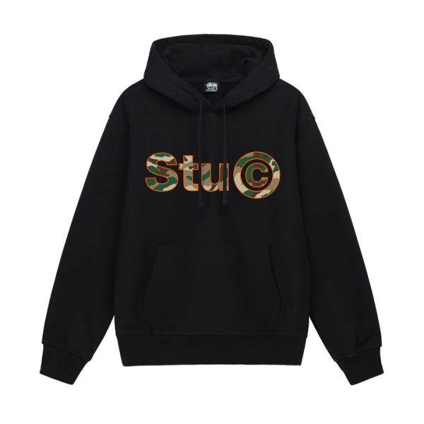 SUDADERA STU C. CON CAPUCHA