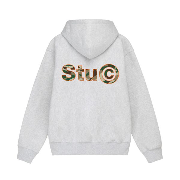 SUDADERA STU C. CON CAPUCHA