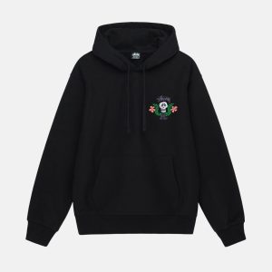 SUDADERA CON CAPUCHA Y ESCUDO DE CALAVERA