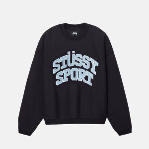 STÜSSY SPORT RELAXED OVERSIZED CREW