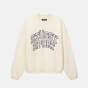 STÜSSY SPORT RELAXED OVERSIZED CREW