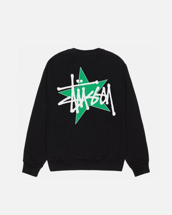 STÜSSY STAR CREW TEÑIDO CON PIGMENTO