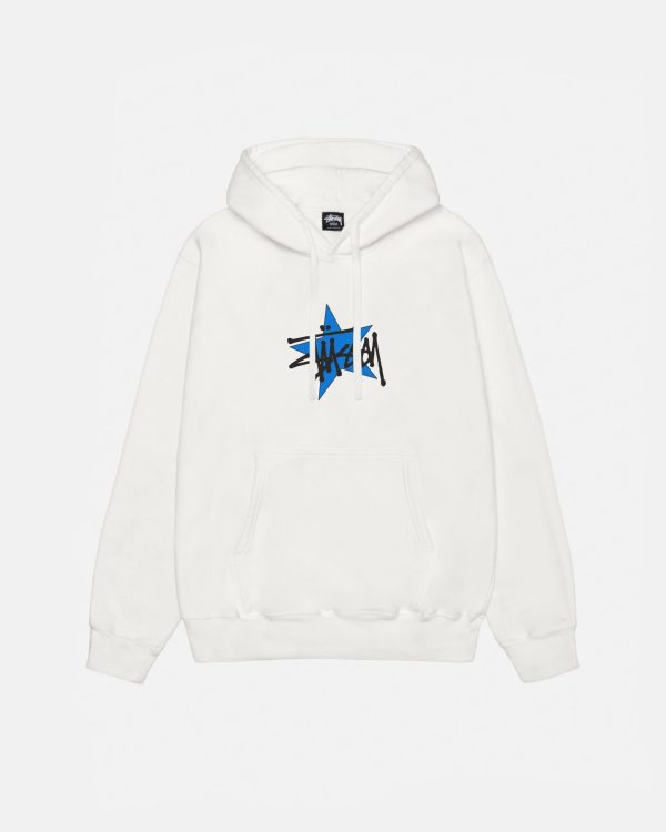 SUDADERA CON CAPUCHA STÜSSY STAR TEÑIDA CON PIGMENTO