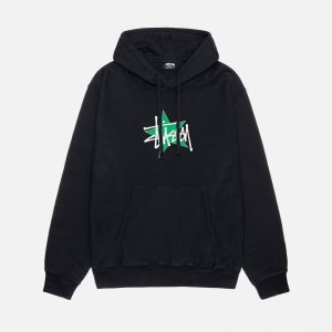 SUDADERA CON CAPUCHA STÜSSY STAR TEÑIDA CON PIGMENTO