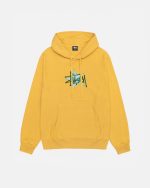 SUDADERA CON CAPUCHA STÜSSY STAR TEÑIDA CON PIGMENTO