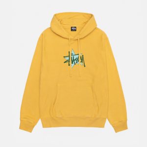 SUDADERA CON CAPUCHA STÜSSY STAR TEÑIDA CON PIGMENTO