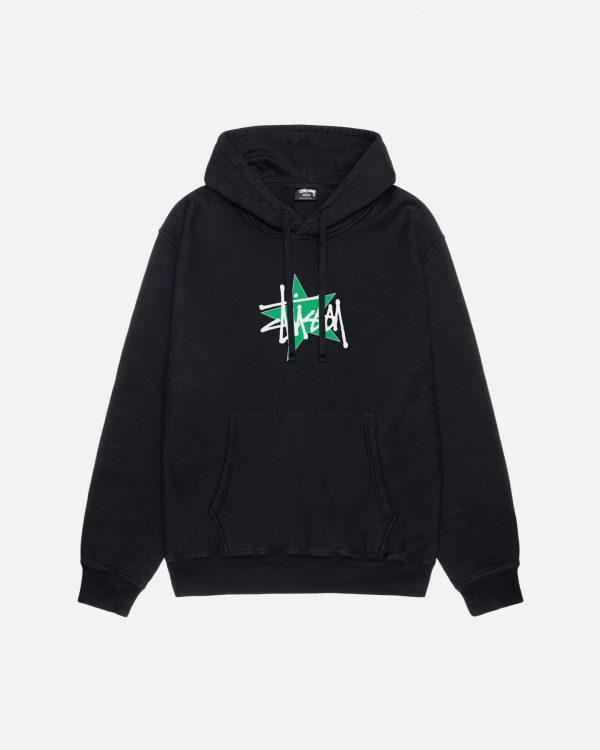 SUDADERA CON CAPUCHA STÜSSY STAR TEÑIDA CON PIGMENTO