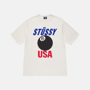 STUSSY USA TEE TEÑIDO CON PIGMENTO