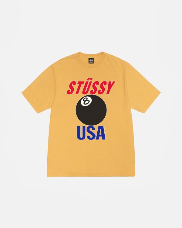 STUSSY USA TEE TEÑIDO CON PIGMENTO