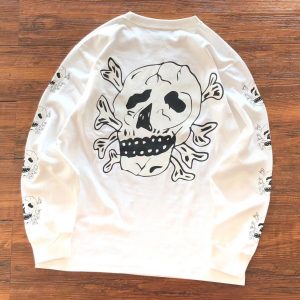 Jersey de manga larga Stussy Our Legacy Skull