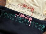 Sudadera con cuello redondo y rayas People de Stussy