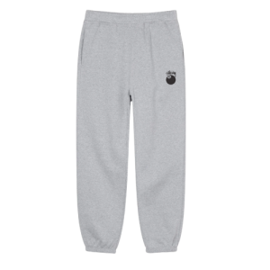 Pantalón Stussy 8 Ball Logo gris