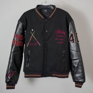 Chaqueta universitaria Stussy x Denim Tears x 40 Anniversary