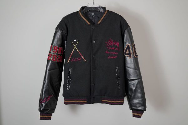 Chaqueta universitaria Stussy x Denim Tears x 40 Anniversary