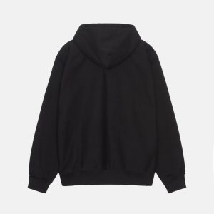 SUDADERA CON CAPUCHA Y CREMALLERA