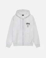 SUDADERA STUSSY WORLD TOUR CON CAPUCHA