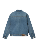 CHAQUETA DE TRABAJO CON CREMALLERA DENIM