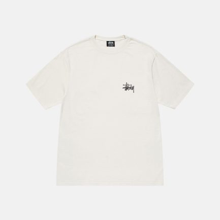 CAMISETA STÜSSY BÁSICA TEÑIDA CON PIGMENTOS