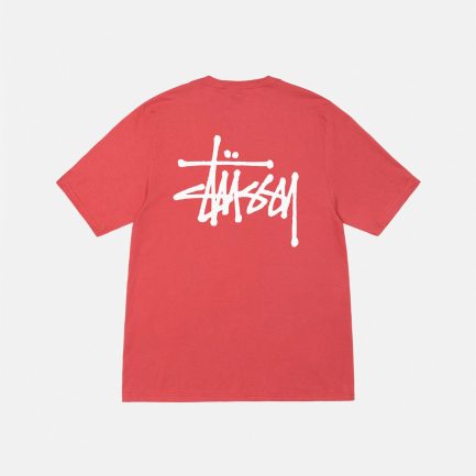 CAMISETA BÁSICA STÜSSY ROJA