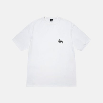 CAMISETA BÁSICA STÜSSY BLANCA