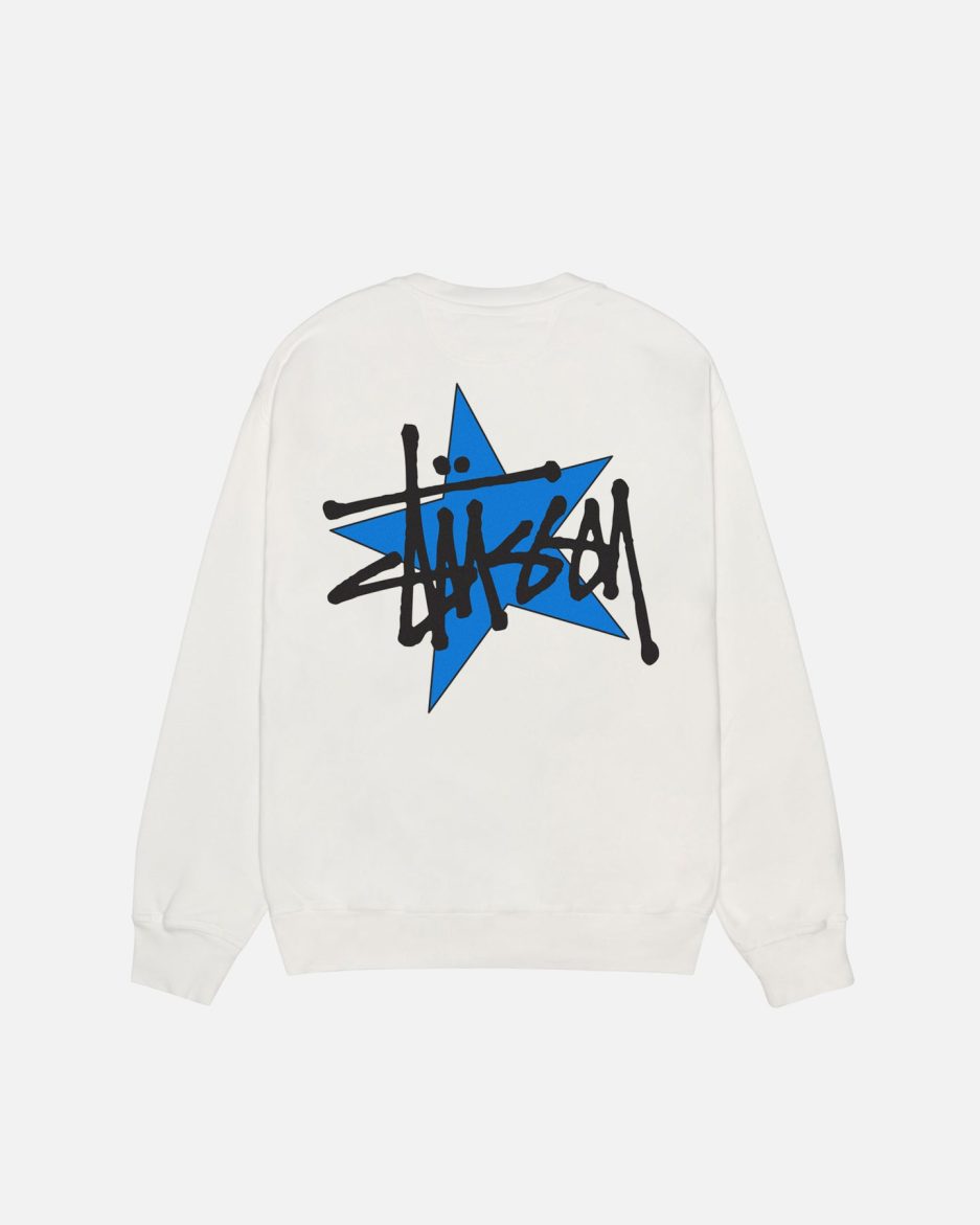 STÜSSY STAR CREW TEÑIDO CON PIGMENTOS