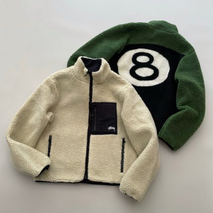 Chaqueta Sherpa 8 Ball de Stussy